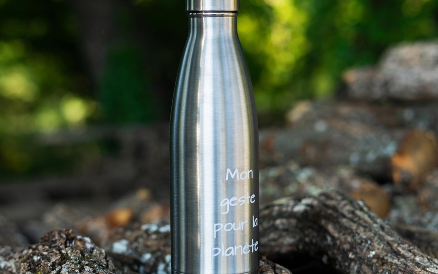 Culligan schützt die Umwelt - Thermosflasche