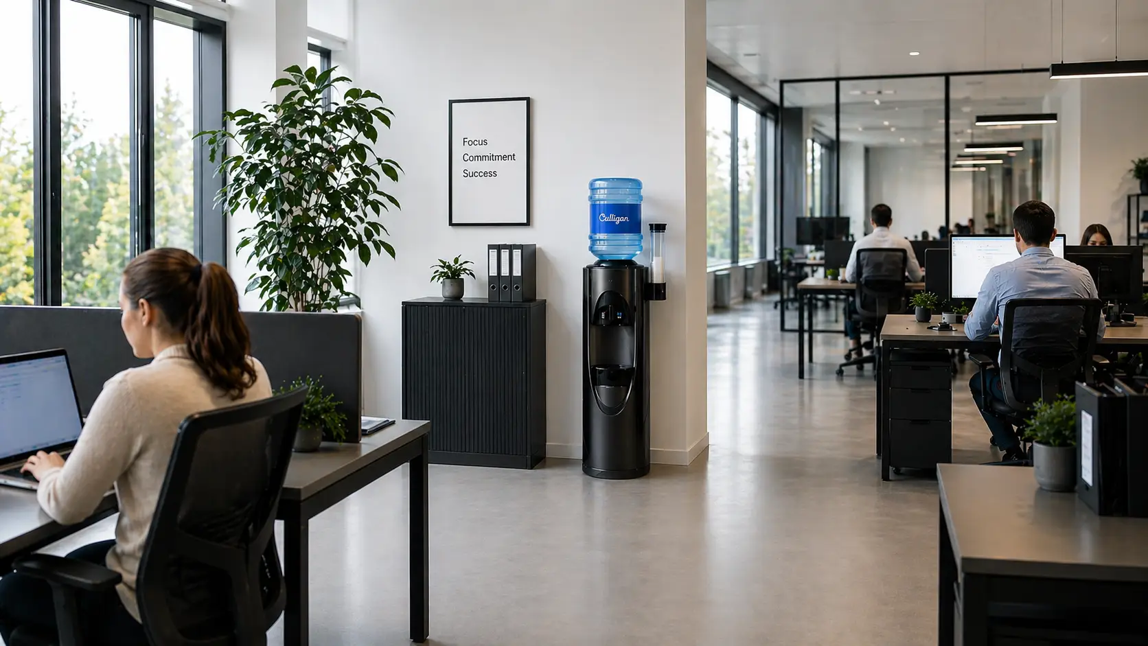Gallonen Wasserspender für Unternehmen